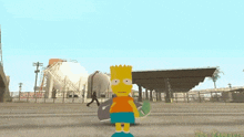 Bart Simpson Peruano GIF - Bart Simpson Peruano Britanico GIFs