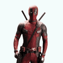 Love You For Ever Deadpool GIF - Love You For Ever Deadpool Blowing Kisses GIFs
