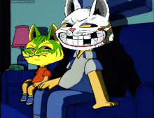 Mars Cats Voayge The Simpsons GIF