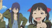 Laughing Point And Laugh GIF - Laughing Point And Laugh Anime GIFs
