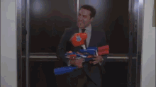 I Love Riffsy GIF - Fired Toy Gun Done With Job GIFs