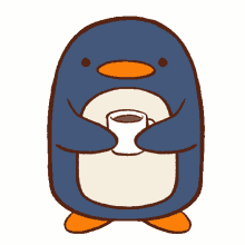 penguin catscafe coffee caffeine cafe