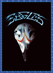 a picture of an eagle with the eagles logo on it