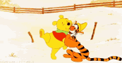 Tigger Pooh GIF - Tigger Pooh Hug GIFs