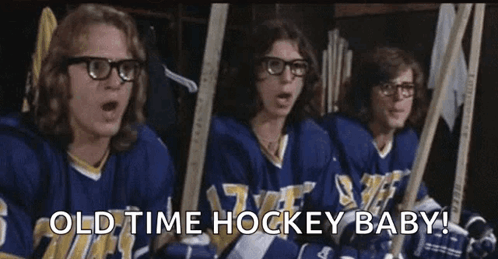 Putting on the Foil! Hanson Brothers Slap Shot Quote | Sticker