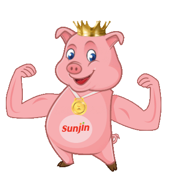 Sunjin No1 Pig Sunjin No1 Sticker - Sunjin No1 Pig Sunjin No1 Strong Pig No 1 Stickers