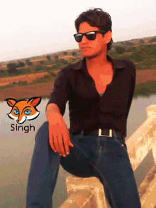 Harpal Singh Jadon Serious GIF - Harpal Singh Jadon Serious Shades GIFs
