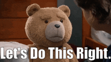 Ted Tv Show Lets Do This Right GIF