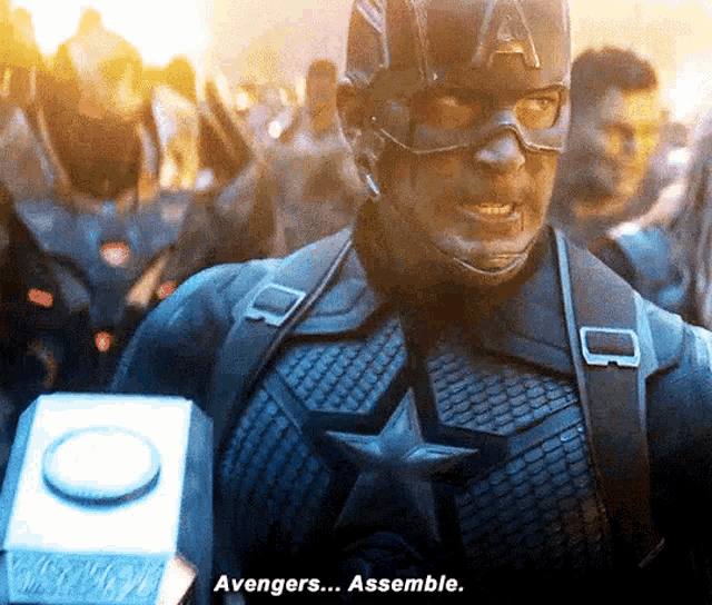 Captain America Avengers GIF - Captain America Avengers Assemble GIFs
