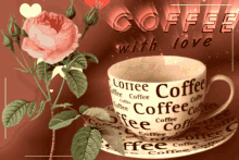 Coffee Rose GIF - Coffee Rose Morning GIFs
