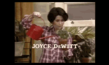 Threes Company Watering The Plants GIF - Threes Company Watering The Plants Joyce De Witt GIFs