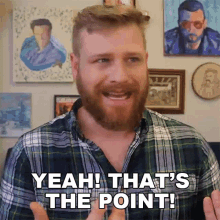 Yeah Thats The Point Grady Smith GIF - Yeah Thats The Point Grady Smith Thats Exactly The Point GIFs