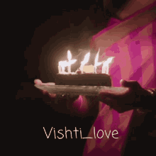Vishti Love Cake GIF - Vishti Love Cake Happy Birthday GIFs