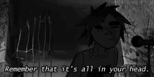 Remember That It'S All In Your Head GIF - Gorillaz Music Inyourhead GIFs