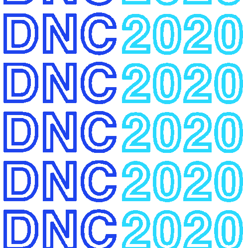 Dnc Democratic National Convention Sticker - Dnc Democratic National Convention Dnc2020 Stickers
