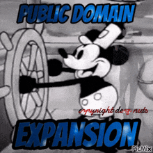 Mickey Mouse Public Domain Mickey GIF - Mickey Mouse Public Domain Mickey Domain Expansion GIFs