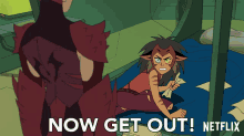 Now Get Out Catra GIF - Now Get Out Catra Aj Michalka GIFs