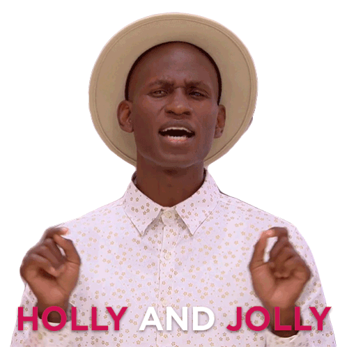 Holly And Jolly Alan Shane Lewis Sticker - Holly And Jolly Alan Shane Lewis Great Canadian Baking Show Stickers