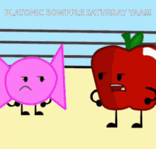 Bow Apple GIF - Bow Apple Inanimate Insanity GIFs