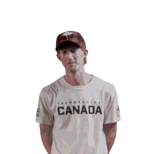 yawning evan dunfee team canada tired exhausted