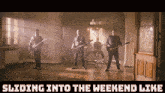 Electric Callboy Sliding Into The Weekend GIF - Electric Callboy Sliding Into The Weekend Weekend GIFs