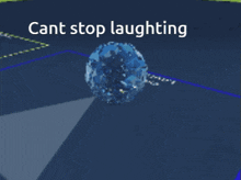 a computer generated image with cant stop laughing written on it