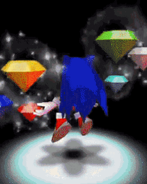 Hyper sonic exe pixel art