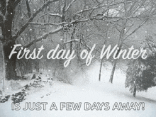 First Day Of Winter Happy Winter GIF