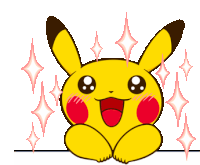 Pikachu Pokemon Sticker - Pikachu Pokemon Happy Stickers