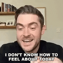 I Dont Know How To Feel About Today Lewis Jackson GIF - I Dont Know How To Feel About Today Lewis Jackson I Am Unsure About My Feelings Regarding Today GIFs