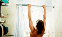Pull Ups GIF - Angie Tribeca Shirtless Pullup GIFs