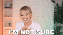 Im Not Sure Superholly GIF - Im Not Sure Superholly Not Sure GIFs