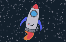 Rocket Space Rocket GIF