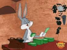 Bugs Bunny Money GIF - Bugs Bunny Money Pay Day GIFs