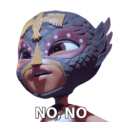 No No Maya Sticker - No No Maya Zoe Saldana Stickers