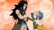 Fairytail Punch GIF - Fairytail Punch Gajeel GIFs