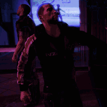 Mass Effect Mass Effect Dance GIF - Mass Effect Mass Effect Dance Male Shep Dancing GIFs