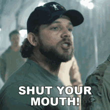 Shut Your Mouth Clay Spenser GIF - Shut Your Mouth Clay Spenser Max Thieriot GIFs