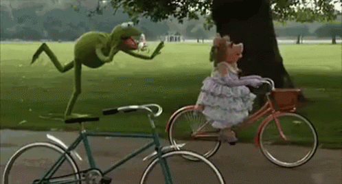 Riding In Style GIF - Kermit Style Frog GIFs