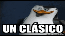 clasico unclasico un skipper pinguinos madagascar