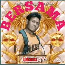 a picture of a man with the name suhanda written on it