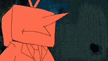 a pixel art of a cartoon character holding another character in a room .