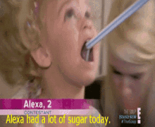 Toddlers And Tiaras Alexa Had A Lot Of Sugar Today GIF - Toddlers And Tiaras Alexa Had A Lot Of Sugar Today Teeth Cleaning GIFs