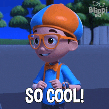 So Cool Blippi GIF - So Cool Blippi Blippi Wonders - Educational Cartoons For Kids GIFs