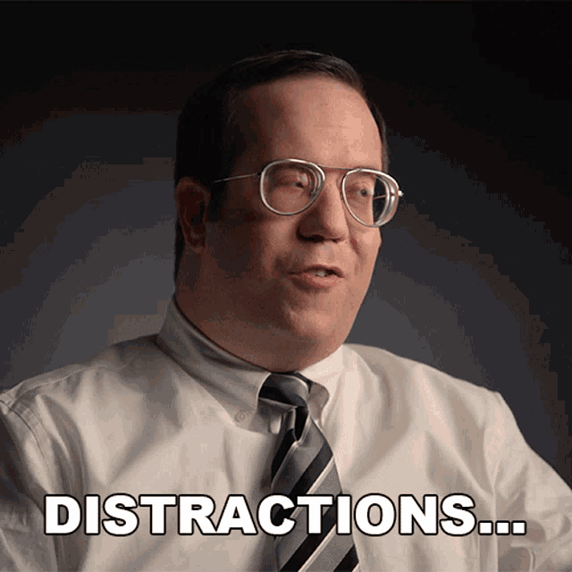 Distractions Are Everywhere Kyle Braxton GIF Distractions Are