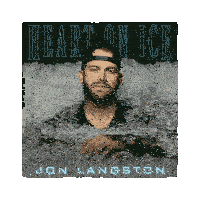 Heart On Ice Single Jon Langston Sticker - Heart On Ice Single Jon Langston Heart On Ice Song Stickers