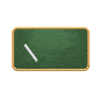 a green chalkboard with the words yeni dars iliniz mubarak written in white chalk