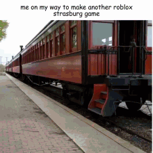 Roblox Strasburg Railroad GIF - Roblox Strasburg Railroad Me On My Way To Make Another Roblox GIFs