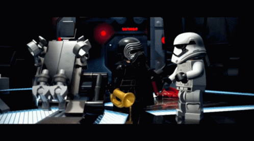 Lego Star Wars Kylo Ren GIF - Lego Star Wars Kylo Ren First Order