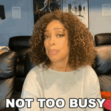 Not Too Busy Cameo GIF - Not Too Busy Cameo Not Busy For You GIFs